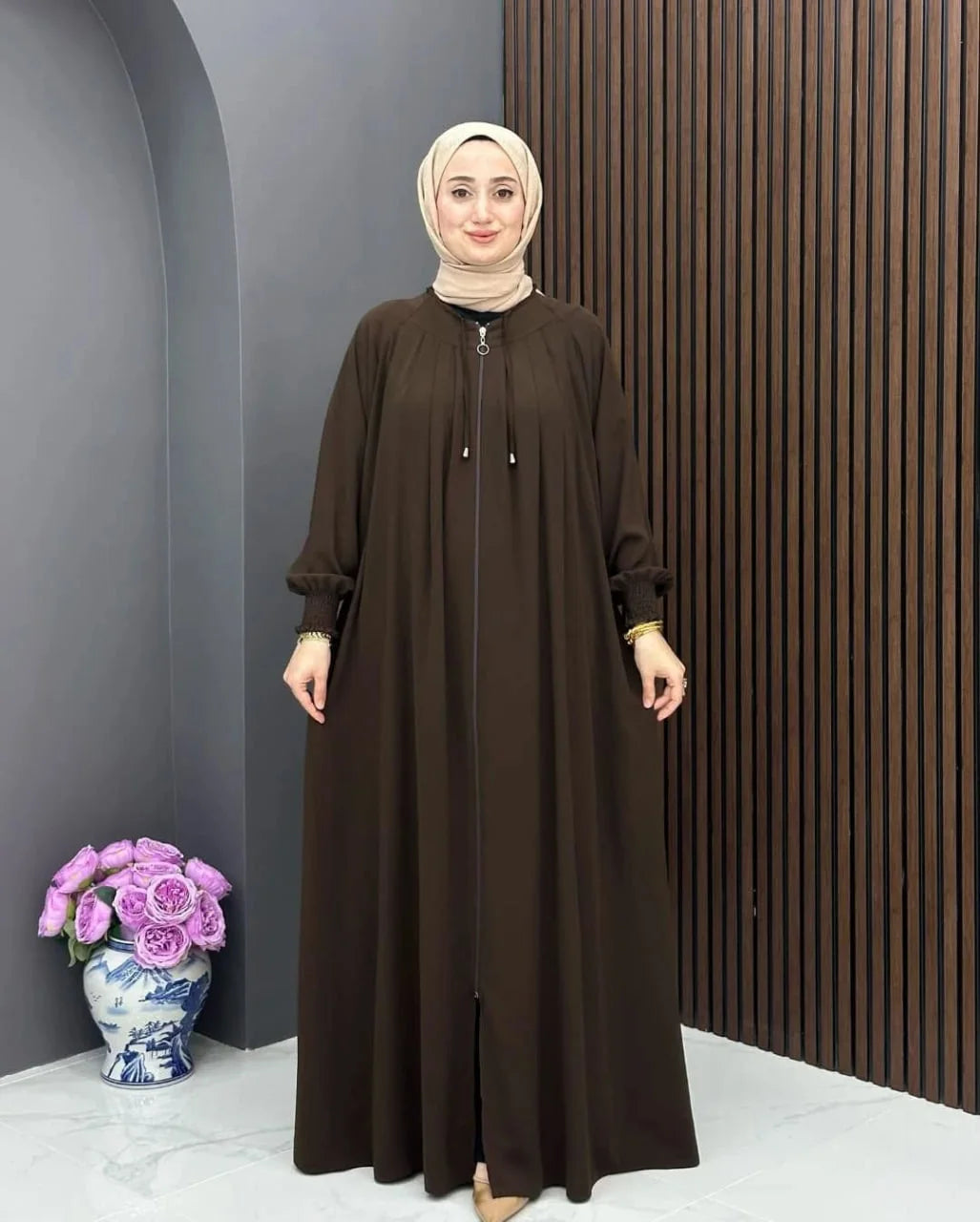✨ عباية الفخامة والسترة.. إطلالتك الراقية بتصميم يجمع بين الأناقة والحشمة ✨