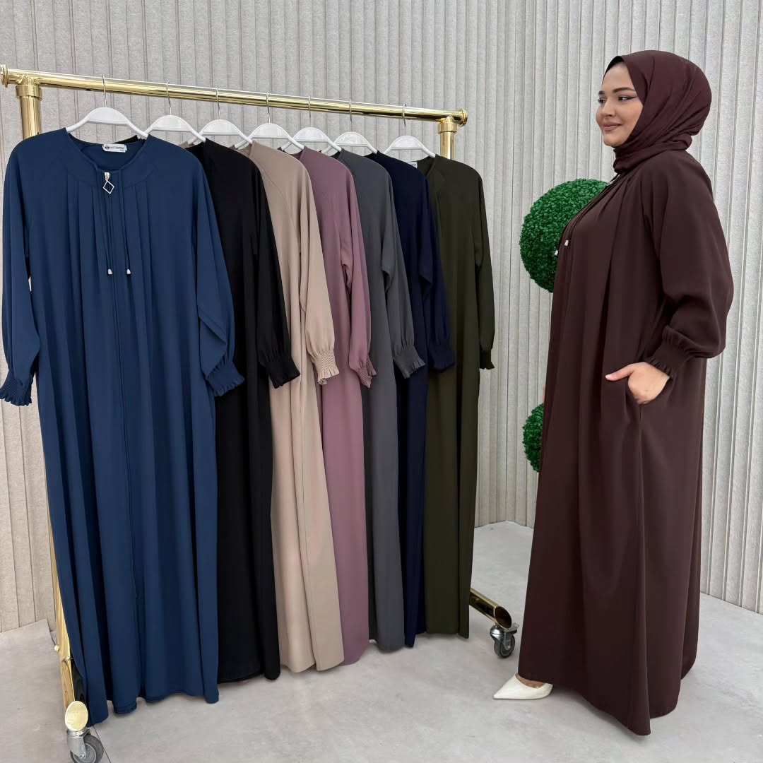 ✨ عباية الفخامة والسترة.. إطلالتك الراقية بتصميم يجمع بين الأناقة والحشمة ✨