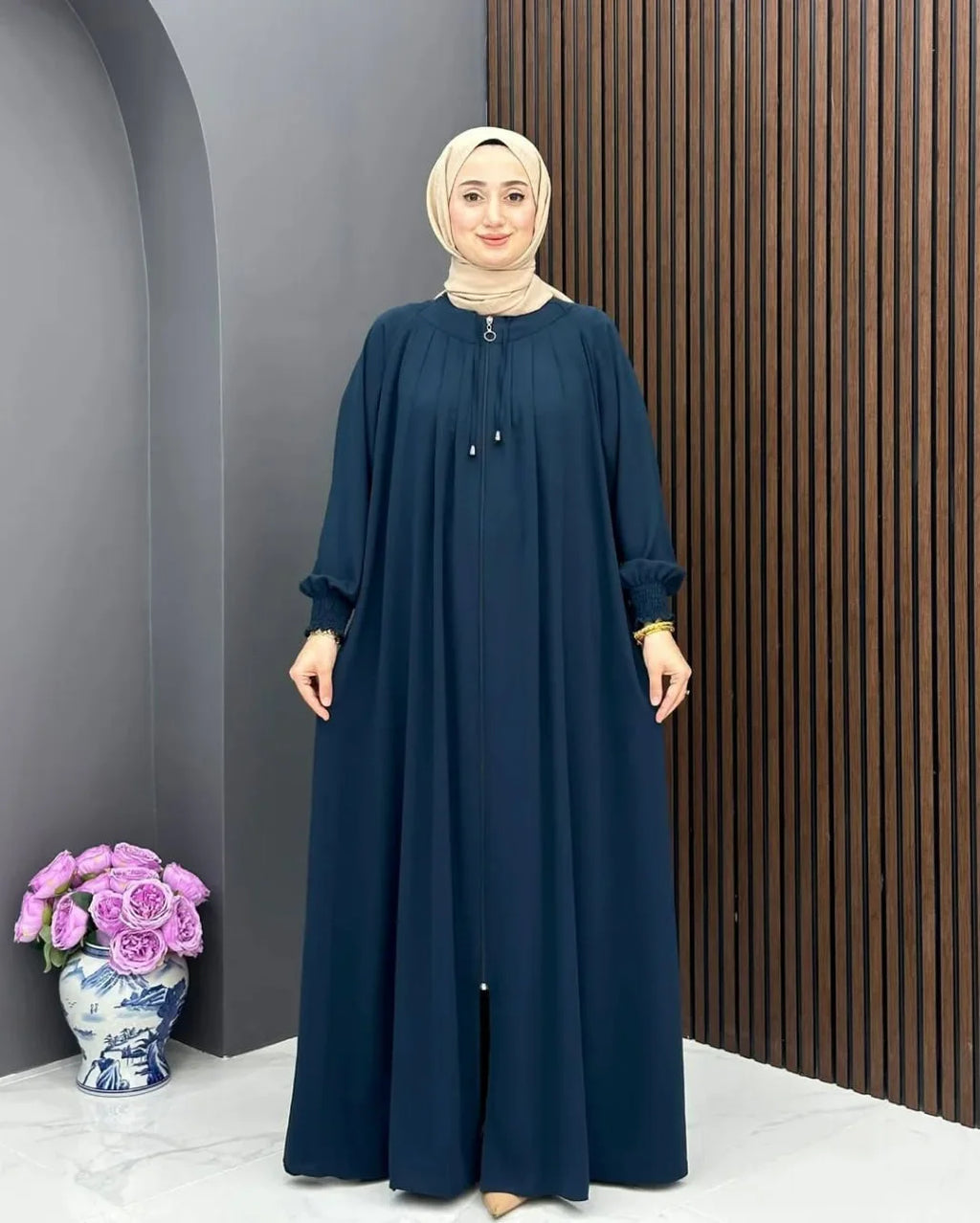 ✨ عباية الفخامة والسترة.. إطلالتك الراقية بتصميم يجمع بين الأناقة والحشمة ✨