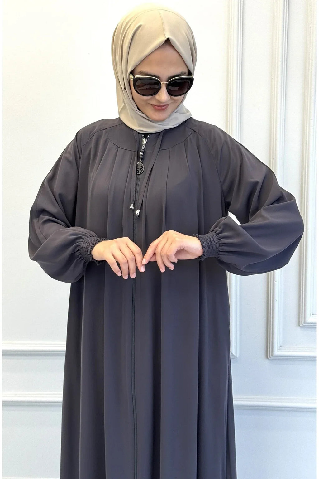✨ عباية الفخامة والسترة.. إطلالتك الراقية بتصميم يجمع بين الأناقة والحشمة ✨